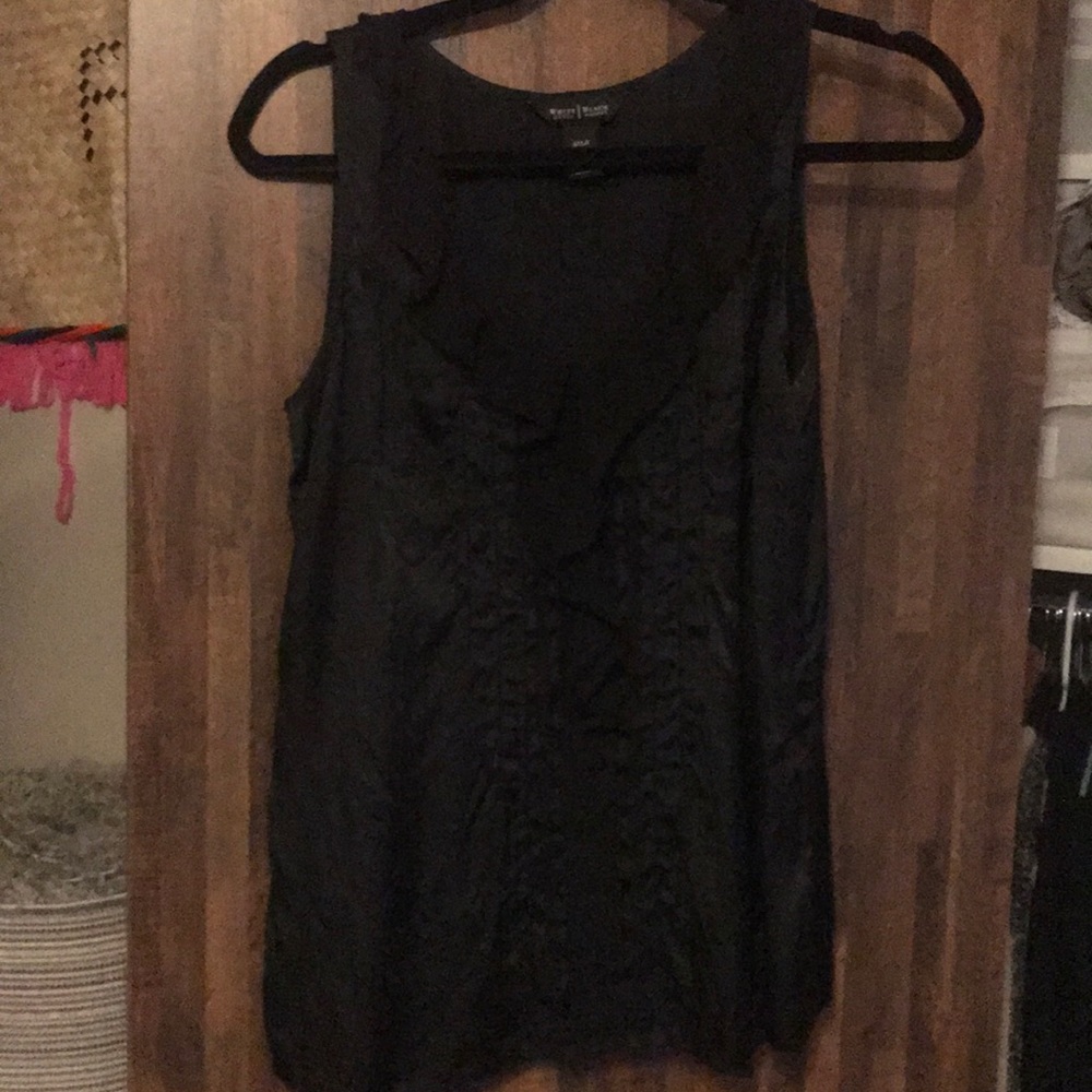 Silk Black blouse